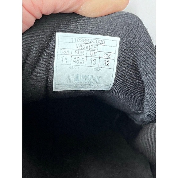 Brooks Womens Adrenaline Gts 22 Black Running Shoes Size 14 Wide Comfort Support - Picture 8 of 9